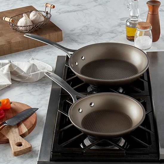 Food Network™ 2-pc. Textured Nonstick Frypan Set - Image 7