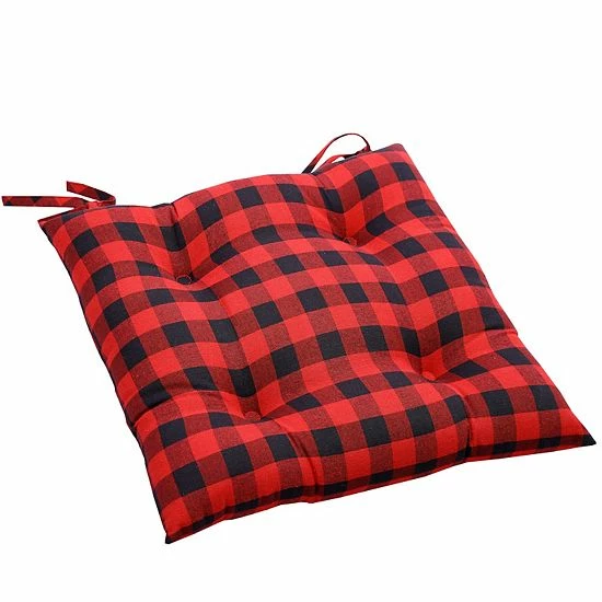 Food Network™ Buffalo Check Chair Pad