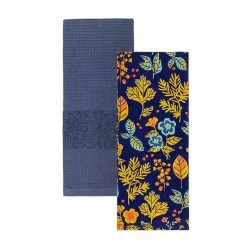 Food Network™ Fall Floral Print Kitchen Towel 2-pk.