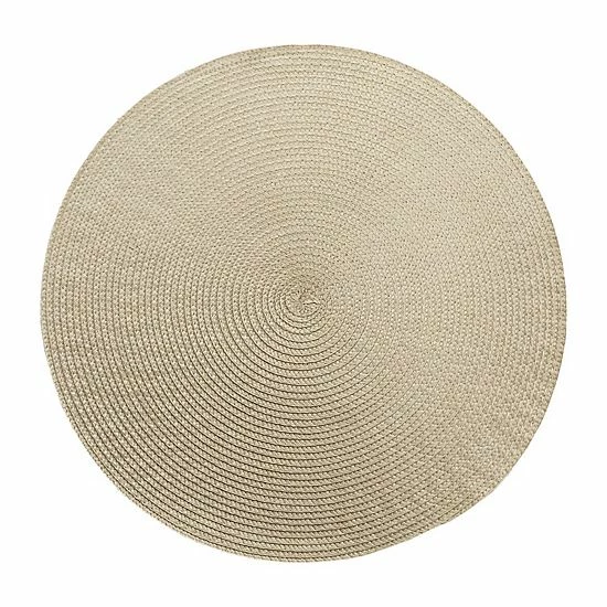 Food Network™ Solid Round Placemat Orange - Image 4