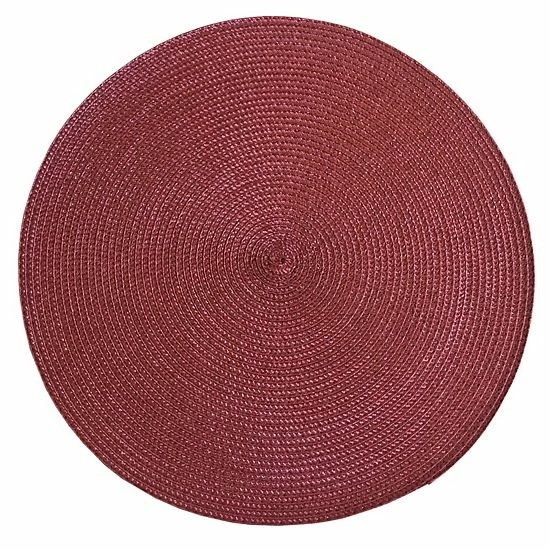 Food Network™ Solid Round Placemat Orange - Image 6