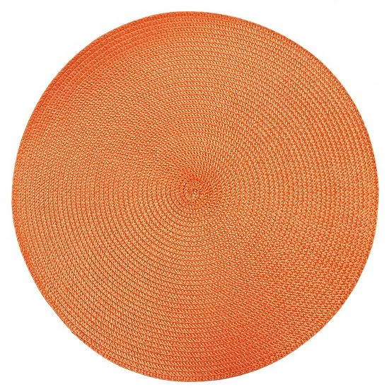 Food Network™ Solid Round Placemat Orange - Image 16
