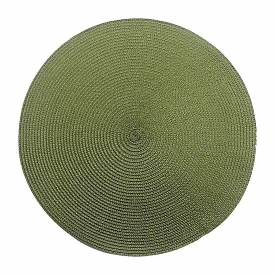 Food Network™ Solid Round Placemat Orange - Image 20