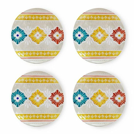 Food Network™ 4-pc. Casa Sol Melamine Salad Plate Set