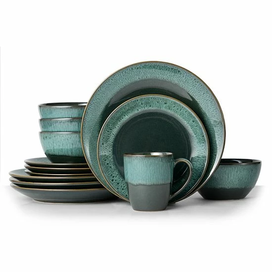 Food Network™ Bellevue 16-pc. Dinnerware Set Green - Image 3