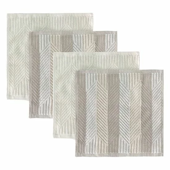 Food Network™ Carve Dishcloth 4-pk. White - Image 2