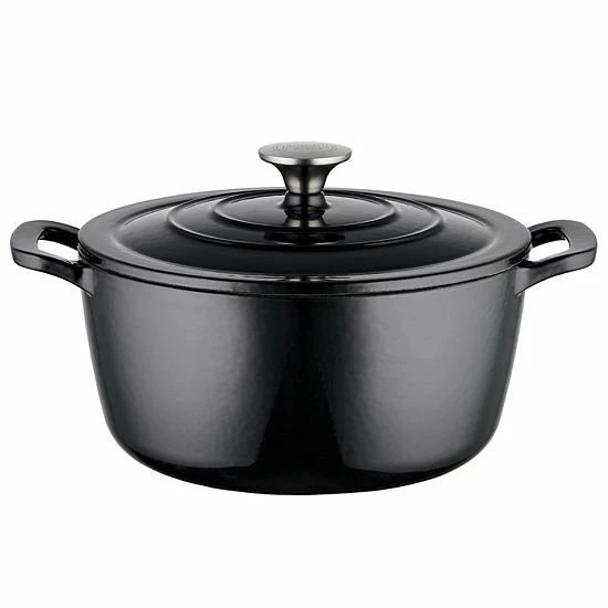 Food Network™ 5-qt. Enameled Cast-Iron Dutch Oven Gray Ombre - Image 13