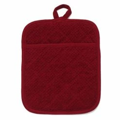 Food Network™ Soft Terry Pot Holder Red