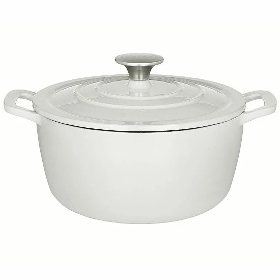 Food Network™ 3.5-qt. Enameled Cast-Iron Dutch Oven White - Image 6