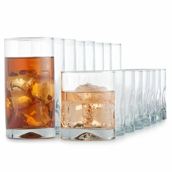 Food Network™ 16-pc. Pinch Glassware Set - Image 2