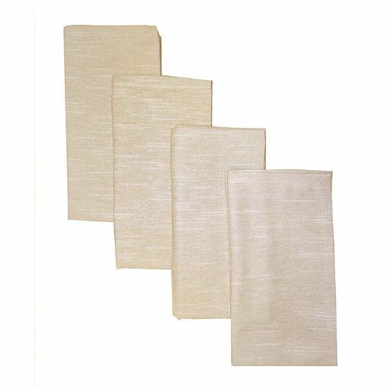 Food Network™ Easy-Care Linen Dinner Napkin 4-pk. Aqua - Image 5