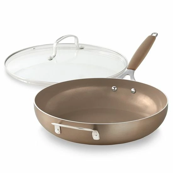 Food Network™ 12-in. Saute Pan With Lid Graphite - Image 7