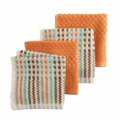 Food Network™ Broken Stripe Fall Dishcloth 4-pk.