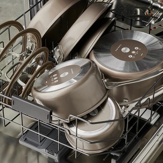 Food Network™ 10-pc. Textured Titanium Nonstick Cookware Set Silver - Image 8