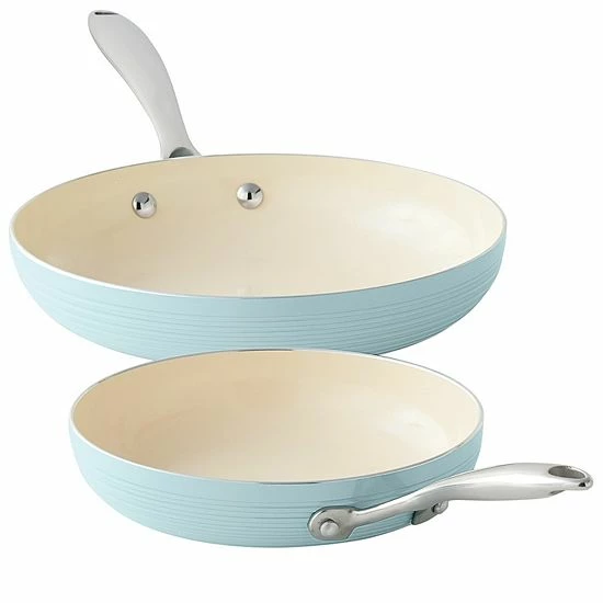 Food Network™ Farmstead 2-pc. Skillet Set Blue - Image 4
